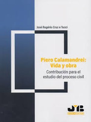 cover image of Piero Calamandrei